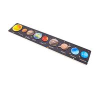 OFFIGAM 1Set Interactive Solar System Matching Puzzle Cognition Match Board for Montessori Learning Enhances Creativity and Imagination Educational