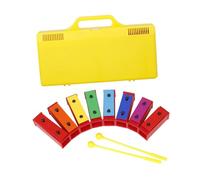 OFFIGAM 1Set Musical Knocking Piano for Portable Percussion Instrument for Fun and Safe Music with Tapping Stick for Music Education