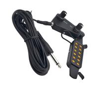 OFFIGAM 1Set Portable Acoustic Guitar Pickup with Volume and Tone Adjustment Easy Installation No Damage to Instruments Compatible with Ukulele and Banjo Durable Design for Long Term Use
