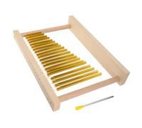 OFFIGAM 1Set Twenty Tone Wind Chime Teaching Durable Brass Accompaniment Instrument with Drumstick for Music Education and Relaxation for Outdoor Use