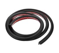 OFFIGAM 2 Meter Rv Rain Gutter Flexible Decorative Moldings for Rv and Car with Sleek Design Stable Use Rubber Material Trim to Fit for Roof Rainwater Diversion in Seasons