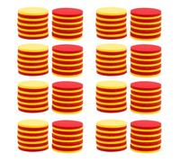 OFFIGAM 200pcs Two-color Round Math Counters for Learning Visual Classroom Math Supplies for Interactive Counting Games Educational Discs in Red and Yellow