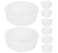 OFFIGAM 20mm Plastic Drum Caps with Pull Ring, 48mm Bung Sealing Plugs for 20l 25l 30l Chemical Buckets, 20pcs Industrial Bucket Lid Bungs for Oil and Water Drum Seals