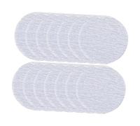 OFFIGAM 20pcs Eyebrow Pencil Sandpaper Pads for Sharpening Wooden Eyebrow and Charcoal Pencils Fine Grit Crayon Sharpening Tool for Artists and Students