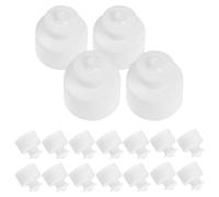 OFFIGAM 20pcs Plastic Bottle Tops Sports Cap Drink Bottle Lid with Sealing Function and Push Pull Design for Sports Kettle Prevent Accidental Overflow