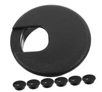 OFFIGAM 20pcs Round Desk Grommet Cable Hole Covers Plastic Wire Hole Plugs for Desktop Cord Organizer Easy Installation for Neat Workspace Management