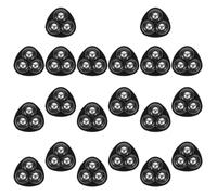 OFFIGAM 20pcs Self Adhesive Mini Swivel Caster Wheels with Triple Steel Balls, Smooth Surface, Space Saving Design for Storage Boxes and Furniture Legs, for Home Upgrades under Cabinet