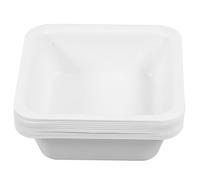 OFFIGAM 20pcs Square Weighing Containers Plastic Chemistry Weigh Boats Reliable Quality and Easy to Clean Design for Laboratory and Home Use