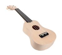 OFFIGAM 21-Inch DIY Ukulele Kit Wooden Self-Assembly Musical Instrument for Beginners and Students Unfinished Basswood Hand Painting Supplies