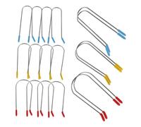 OFFIGAM 24Pcs Hot Curler Clips Replacement for Home Shaped Pins for Hot Rollers Secure Hold for Curling Hair Compatible with Rollers for DIY Styling Professional Use