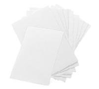 OFFIGAM 25 Sheets Watercolor Deckle Paper Cold Pressed Drawing Sheets for Artists Crafting Invitation Cards with Textured Surface and Enhanced Color Vibrancy