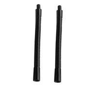 OFFIGAM 2pcs Adjustable Microphone Extension Arm Flexible Gooseneck Tube for Recording Studios Live and Broadcasts Black Mic Stand Adapter Support