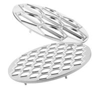 OFFIGAM 2pcs Aluminum Dumpling Maker Mold Set for Dumplings and Wontons, Reusable Kitchen Tool with Shape Options, for Parties and Family Gatherings