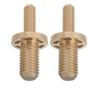 OFFIGAM 2pcs Brass Billiard Cue Joint Screws 1/2 Inch Copper Connector 30g Pool Cue Repair Parts for Professional and Household Use