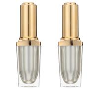 OFFIGAM 2pcs Empty Nail Polish Bottles Light Acrylic Manicure Store Supplies Refillable Nail Polish Empty Container Random Color