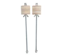 OFFIGAM 2pcs Guitar Body Clamp Metal Wood Scientific Design Good Technical Details for Guitarists Instrument Repair