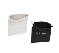 OFFIGAM 2pcs Hair Dryer Storage Bag Drawstring Pouch for Hair Dryer Canvas Bag Holder