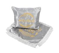 OFFIGAM 2pcs Hanukkah Embroidered Satin Bags for Holiday Cookie Storage Elegant Treat Containers for Jewish Celebrations Vienna Series Design for Festive Gatherings