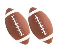 OFFIGAM 2Pcs Inflatable Rugby Balls for Training Balls for Team Games Skill Development Safe Material for Boys