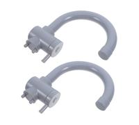 OFFIGAM 2Pcs Kitchen Sink Faucet Realistic Plastic Water Faucets for Pretend Play Role Playing Accessories for Indoor Outdoor Fun