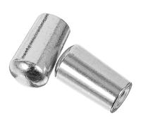 OFFIGAM 2pcs Metal Guitar Toggle Caps for Electric Guitar Switch Replacement Slip-resistant Electric Parts with Smooth Grip Silver