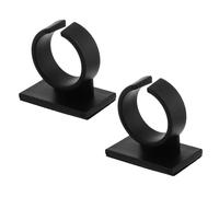 OFFIGAM 2pcs Mic Flag Clip Mic Holder Clamp for Stand Microphone Clip for Stand Shock Mount Clamp News Interview
