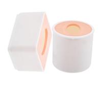 OFFIGAM 2Pcs Miniature Dollhouse Tissue Box Tissue Holders for Crafting Decorative Accessories for Imagination and Play Indoor Outdoor Use Lightweight