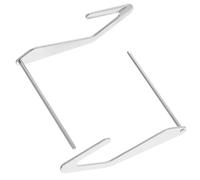 OFFIGAM 2Pcs Multi-Functional Iron Presser Foot Rod Set Parallel Guide for Sewing Machine Patchwork and Mending Accessories