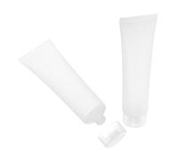 OFFIGAM 2pcs Portable Travel Lotion Container Reusable Pe Plastic Travel Bottle Mini Makeup Containers Easy to Carry Resistant to Breaking Resistant to Leaking