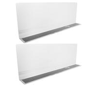 OFFIGAM 2pcs Pvc Commodity Dividers with Magnet for Shelf Organisation