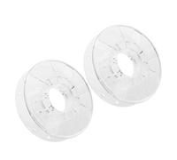 OFFIGAM 2pcs Reusable Empty Filament Spool for 3D Printer, Plastic Lightweight Filament Reel with Consistent Diameter, Enhances Print Efficiency, for Industrial and Workshop Use