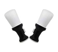 OFFIGAM 2pcs Stylist Neck Duster Brush Soft Nylon Bristle Hair Cleaning Tool for Hairdressers Easy Maintenance and Gentle on Skin for Salon and Barbershop Use