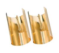 OFFIGAM 2pcs Vintage Ponytail Hair Clips Hair Cuffs for Women Elegant Western Accessories for Daily Styling and Special Occasions