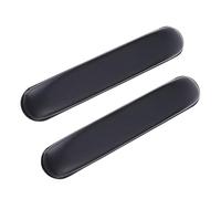 OFFIGAM 2pcs Wheelchair Armrest Pads Replacement Cushions Comfortable Leather and Oxford Cloth Cover, Anti-Slip Bottom for Standard and Wide Wheelchairs, Patient Care Accessory