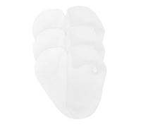 OFFIGAM 3pairs Homemade Silicone Socks for Women Gel Foot Covers Lotion Absorbing Foot Care Socks for Spa Pedicure and Daily Use