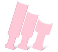 OFFIGAM 3Pcs Balayage Board Easy to Use Highlighting Kit with Widened Design for Even Hair Dye Distribution Durable Hair Coloring Tools for Home Highlights