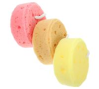 OFFIGAM 3pcs Bath Shower Sponges Exfoliating Sponge Scrub for Women Boys and Girls