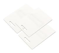 OFFIGAM 3pcs Blank Sublimation Cards with Money Holder, Single-side Printable Mdf Board, Lip Balm Pouches for Birthday, Graduation, Wedding, and Festival Greetings, 100x150x3mm