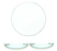 OFFIGAM 3pcs Double Convex Glass Lens Diameter Focal Optical Lens for Physics Experiments and Classroom Demonstrations