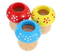 OFFIGAM 3pcs Interactive Kaleidoscope for Color Cognition Educational Plaything Safe Rotating Design Inspire Imagination Curiosity for Boys Random Color