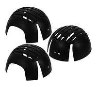 OFFIGAM 3pcs Safety Bump Cap Insert Liners for Baseball Hats, Crash-proof Plastic Hard Hat Liners with Ventilation Holes, Outdoor Work Head Protection for Workers