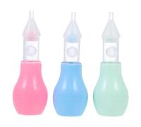 OFFIGAM 3pcs Silicone Nasal Aspirators for Newborns Anti-Reflux Nose Cleaner Sucker Safe and Gentle Nasal Suction for Infants and Toddlers