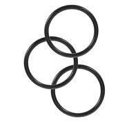 OFFIGAM 3pcs Small Rubber Sound Bowl Pads Cushion for Crystal Singing Bowls for Buddhist Meditation and Decor