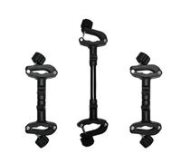 OFFIGAM 3pcs Stroller Connectors for Twins, Lightweight and Adjustable Iron and Plastic Connectors Compatible with Carts and Outdoor Strollers for Families with Two