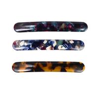 OFFIGAM 3pcs Tortoiseshell Hair Clip for Women Made from Acetate Sheet with Elegant Design Reusable Hair Styling Tool for Wedding and Season Random Color
