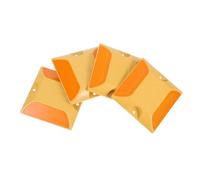 OFFIGAM 4 Pcs Double-sided Reflective Driveway Markers High Visibility Road Studs for Daytime and Nighttime Safety Quick Installation Pavement Reflectors for Highways and Rural Roads