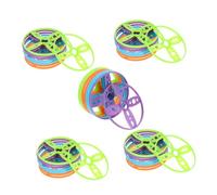 OFFIGAM 40pcs Outdoor Games Flying Disc Plastic Flying Sports Discs for Handheld Toss Beach Toss Game Random Color