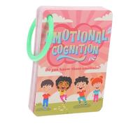 OFFIGAM 45PCS Emotion Recognition Cards for Educational Flash Cards for Learning Feelings Interactive Learning Tool to Identify Emotions Boost Confidence and Observation Skills