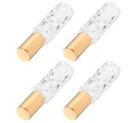 OFFIGAM 4pcs 10ml Glass and Aluminum Cocktail Spray Bottles, Leakproof and Refillable Atomizer Misters for Kitchen Atomizer Tool Setups and Mixology Spray Applications