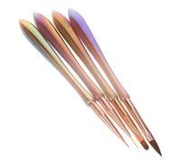 OFFIGAM 4pcs Nail Art Pens Set Gel Nail Art Brushes for Painting Designs Includes Liner and Detail Pens Versatile Tools for Professional and Home Use